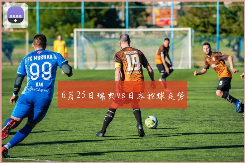 6月25日瑞典vs日本控球走势